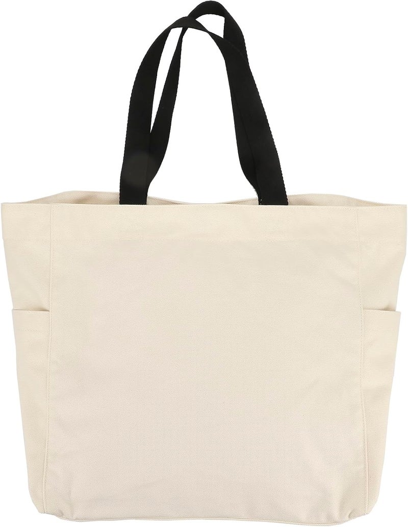 Bio World Adult 15.5" Canvas Tote Bag - Image 2